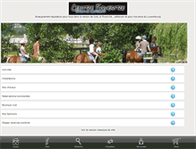 Tablet Screenshot of equitation57.fr